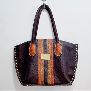 SJS Woman Leather Collection Handbag New York